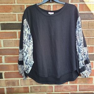 Andree by Unit Black Blouse